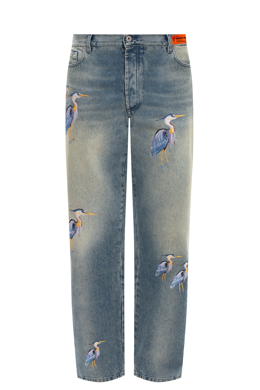 Heron Preston Embroidered jeans